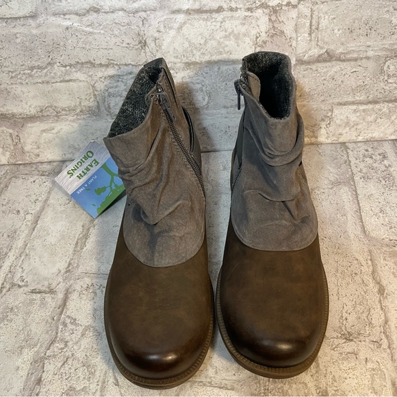 Earth Origins Paige Stone Vintage Ankle Boots Size 8 1/2 NWT - Picture 2 of 11
